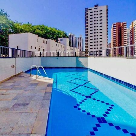 Apto Com Piscina 2 Quadras Da Praia Guaruja Luaran gambar