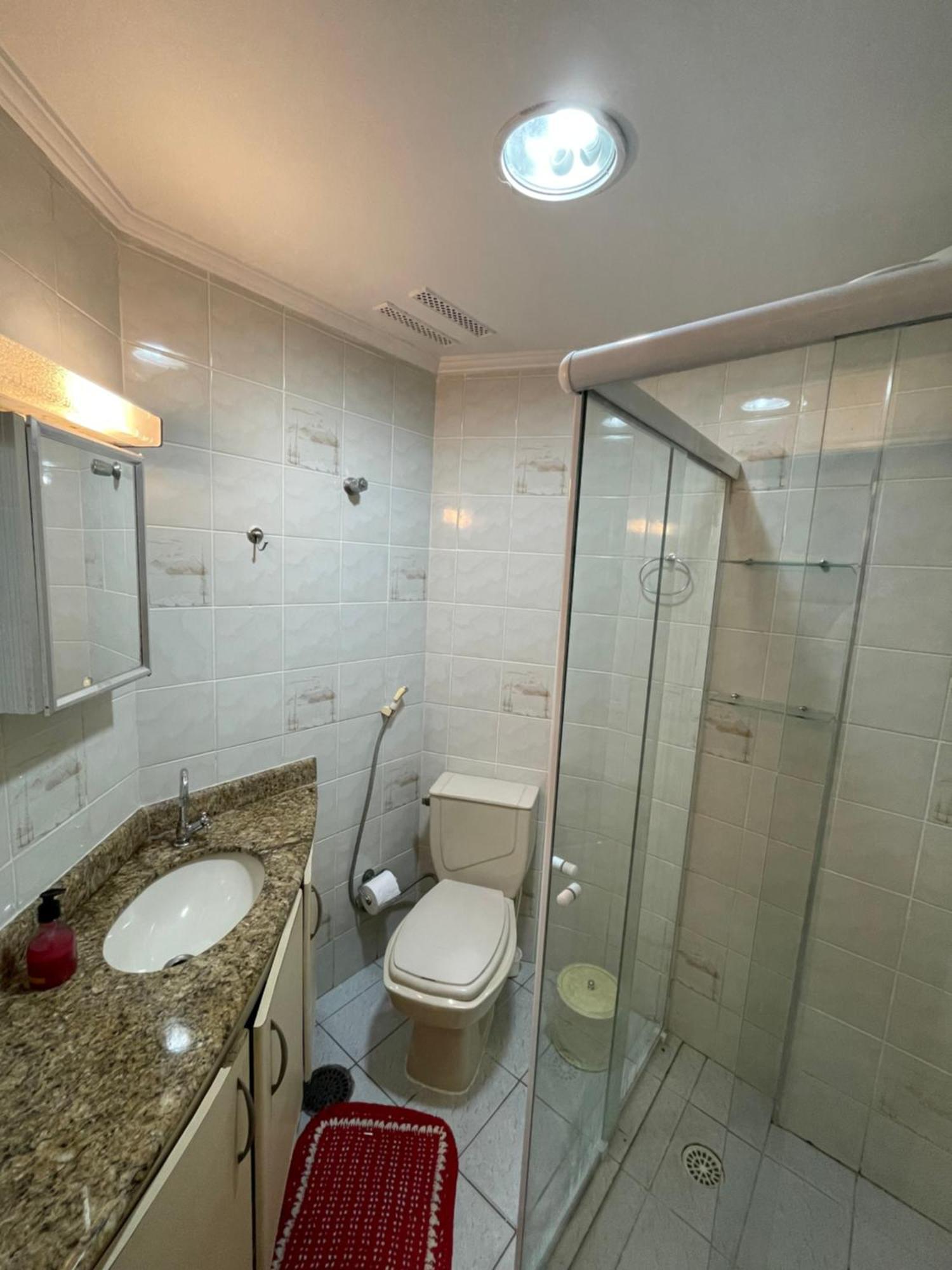 Apto Com Piscina 2 Quadras Da Praia Guaruja Luaran gambar